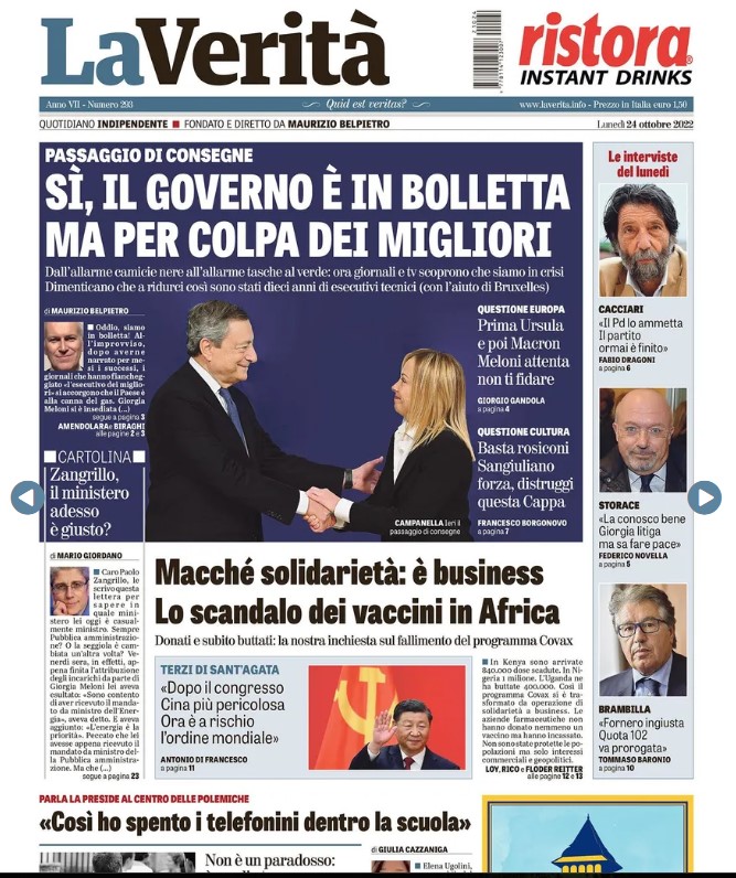 FabrizioDalCol's tweet photo. l'Italia mia, stiamo per perdere il futuro dello stato. La via maestra è lo #StatoFederale, e ogni regione potrà ricostruire il futuro con i giovani. Il resto è amorfo. https://t.co/UdeQvF0yUp