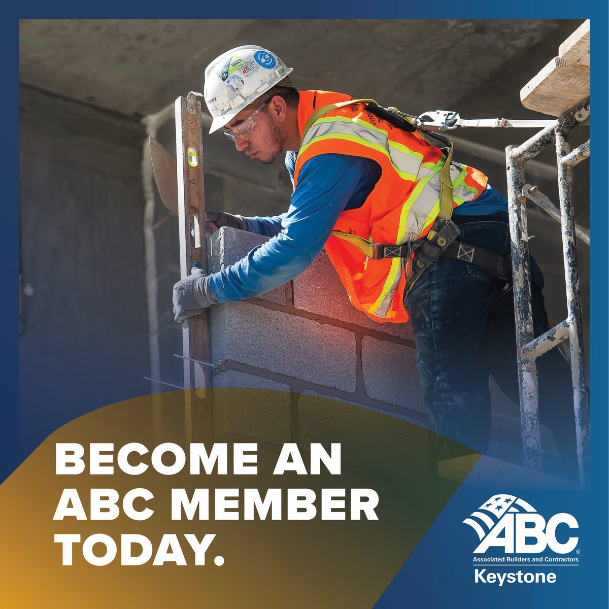 Founded on the merit shop philosophy, ABC believes in open competition and free enterprise. We’re dedicated to helping you win your work safely, ethically and profitably. Roll up those sleeves, we’ve got a job to do: abc.org/join