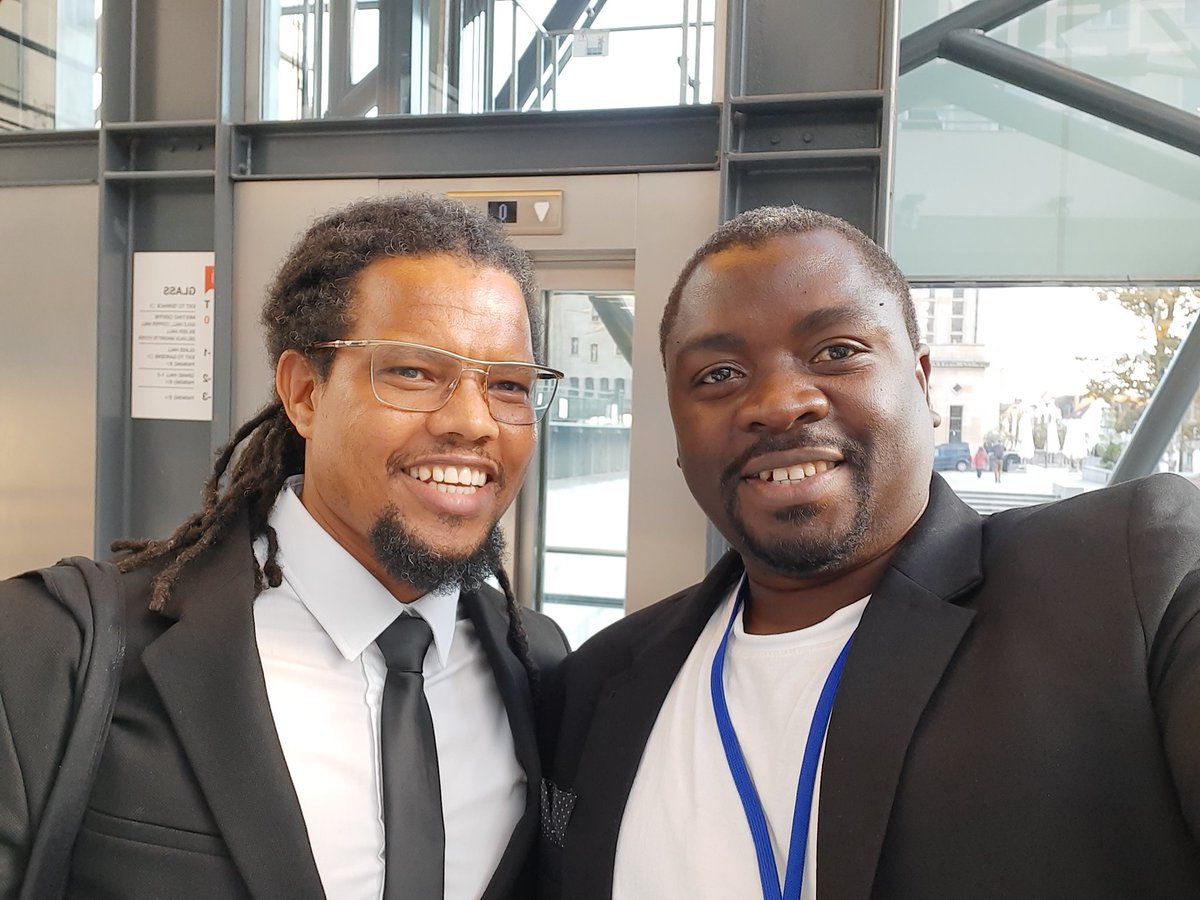 Met AHRI's Dr. Mohlopheni Jackson Marakalala #GCAM22 #GCAM22