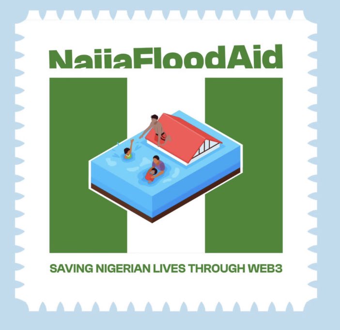 NaijaFloodAid's tweet photo. We’d like to announce that we have now raised 1.5 ETH (2,050.39 USD) since we started @Naijafloodaid 

This sum has been mostly due to artists donating their NFTs for auction and remitting the proceeds!

We have started fielding requests and disbursements will begin soon 🫶🏾 https://t.co/RsO9NzguWa