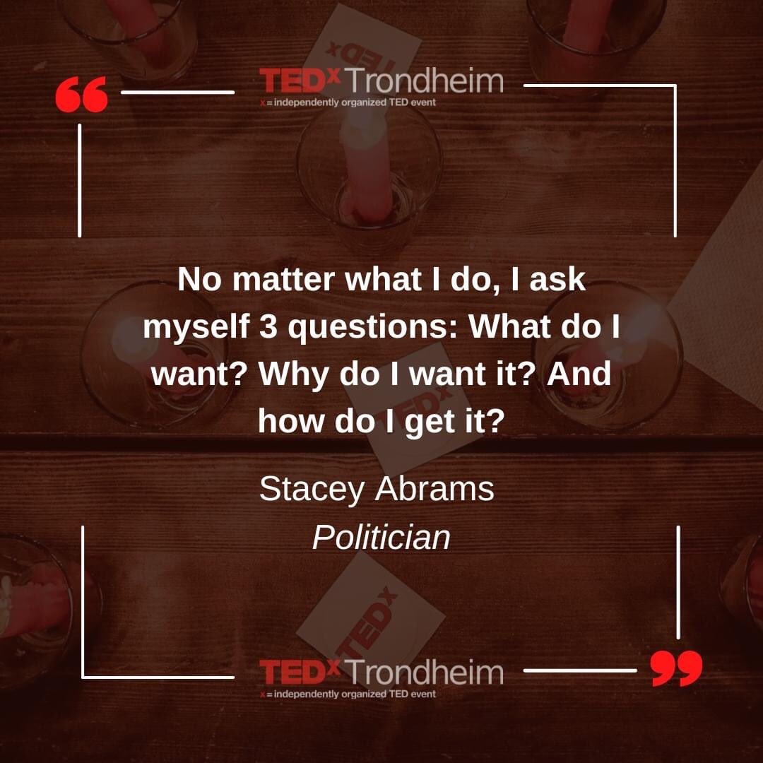 Want to hear inspiring TEDx Trondheim talks? Join us on 20th of November at Ladekaia for our main conference
Tickets available at: bit.ly/3TRpjUs                     #MondayMotivation  #ideasworthspreading