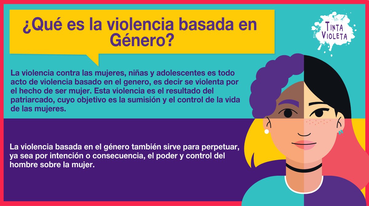 tinta_violeta's tweet photo. La violencia basada en género (VBG), es una pandemia global que afecta a millones de mujeres mellando su dignidad, su libertad y su autonomía.

 Esta violencia continúa siendo un problema generalizado y muy devastador  (OMS 2021).

#NiUnaMenos #ddhhvenezuela https://t.co/uzzJED5nwE