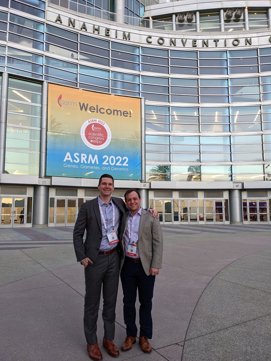 Representing <a href="/UPMCUrology/">UPMC Urology</a> with <a href="/DavidTMiller_MD/">David Miller</a> at #asrm2022!