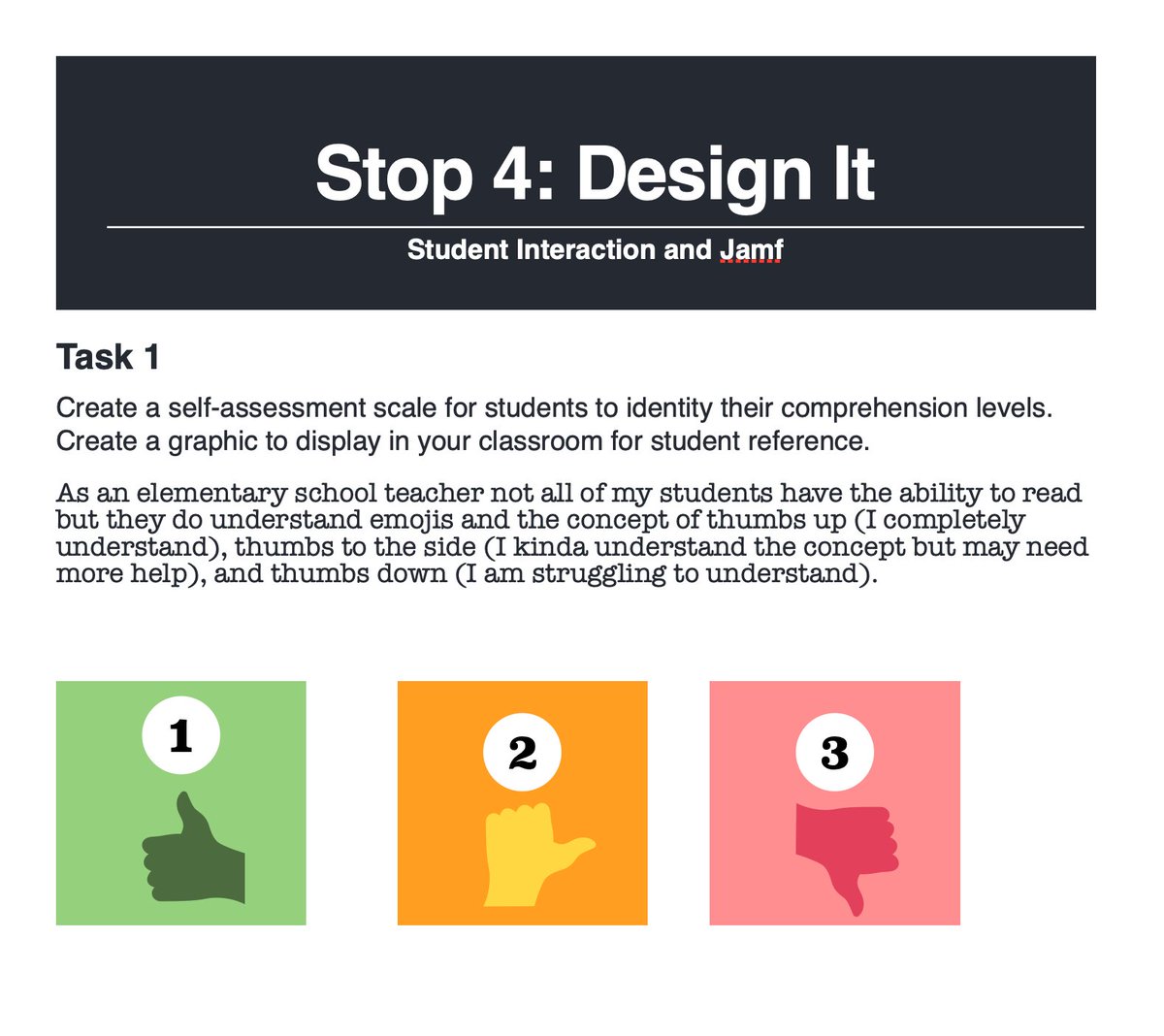 carriew_h's tweet photo. Stop 4 of the #jamfeducator training - Student Interaction and Jamf. "At this stop we used the Messages in Jamf Teacher to conduct formative assessments and to facilitate student dialog." Now onto the quiz to earn my badge. https://t.co/De0fsdMiK4