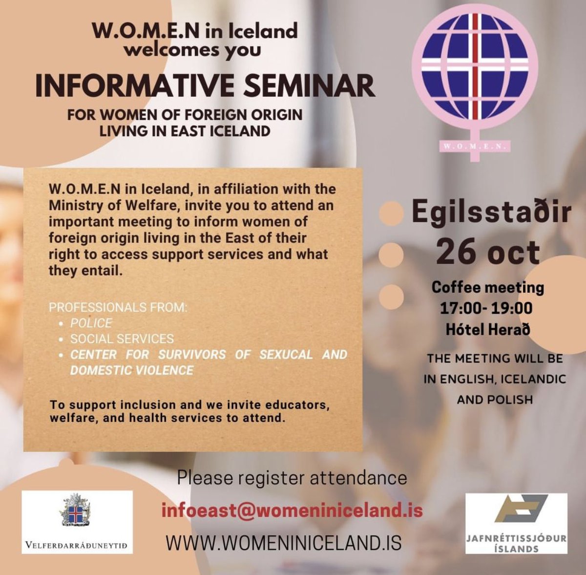 #egilsstaðir #empoweringwomen #knowledgeispower                               fb.me/e/2jyjlKkfz