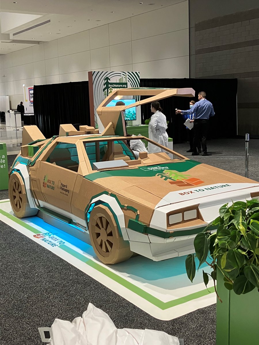 BakingSnackMag's tweet photo. .@HowLifeUnfolds unboxes its Box to Nature Program at @packexposhow. The initiative encourages consumers to recycle more often – and do it the right way. Visit Booth 23000 to learn more about sustainable packaging. #packexpo2022 #sustainability #recycling #packaging https://t.co/q4fdGnTqWj