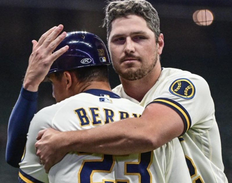 william_mitch's tweet photo. Man Crush Monday! Hunter Renfroe! @Brewers @Hunter_Renfroe #MCM #thisismycrew https://t.co/99e9XYqvAm
