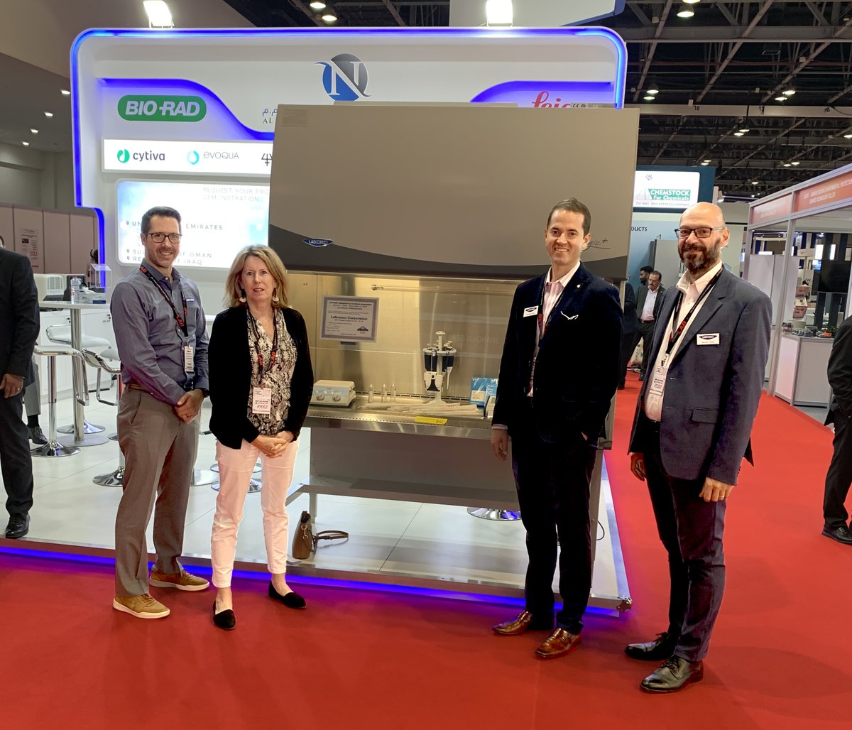 Labconco's tweet image. #arablab2022: Be sure to stop by booth #922 to see the Labconco Logic+ Biosafety Cabinet and chat with us.