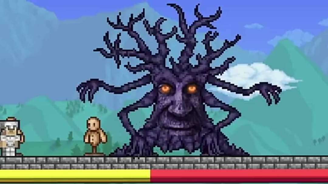 r/Terraria 🌳 on X: Wise mystical tree, made using Lizhard clock