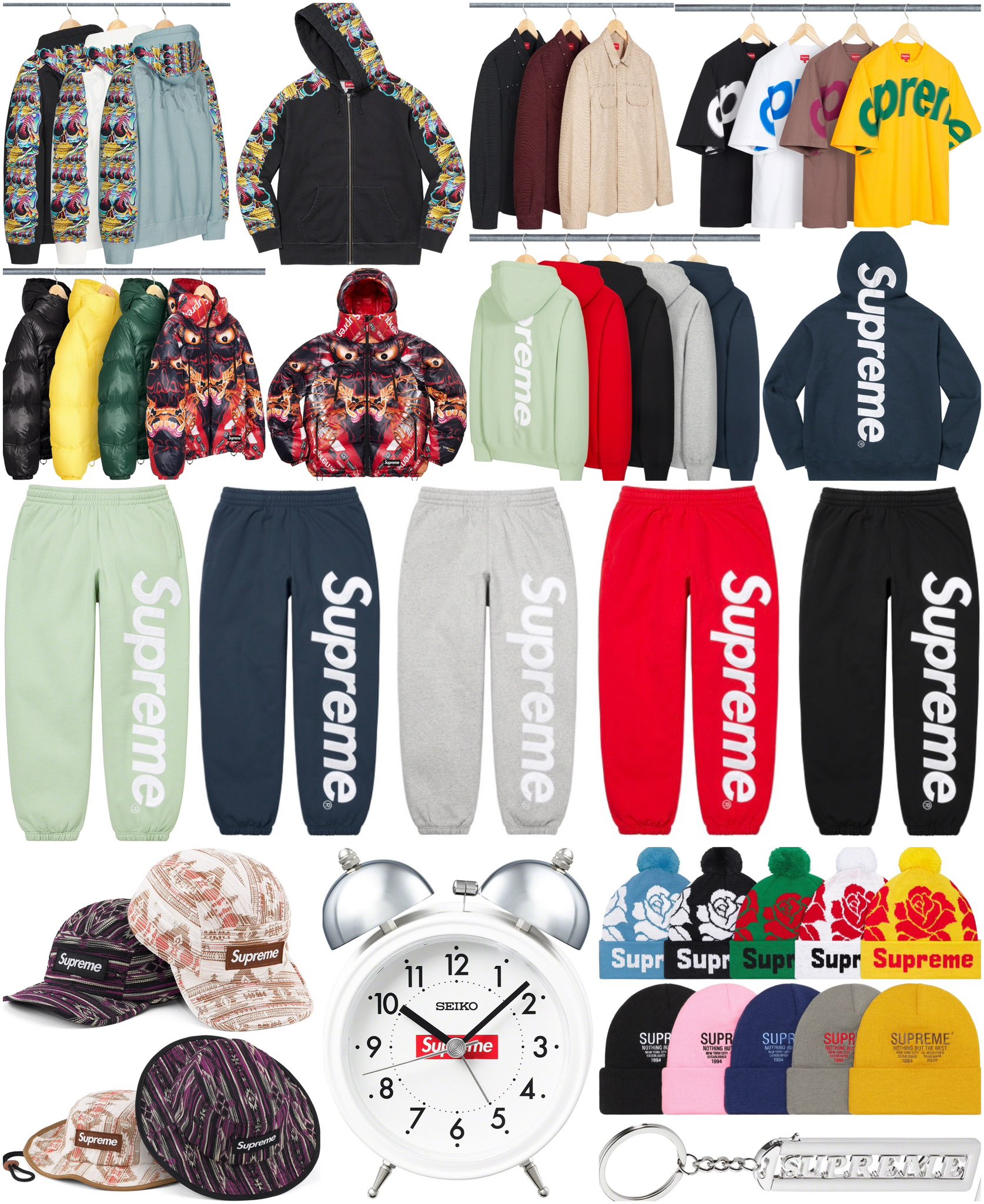 DropsByJay on Instagram: Supreme Week 7 Droplist Dickies, Rhino Trunk,  Espresso Cups and more set to release in store and online this Thursday,  April 7th. Stay tuned for retails and additional updates