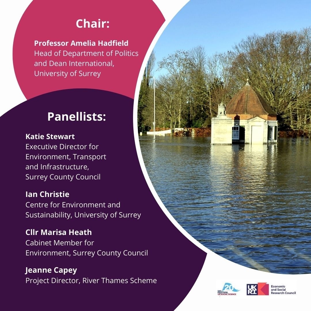 Come and see our RTS panel at FOSS 2022, incl Cllr Marisa Heath, to hear how the scheme will reduce the risk to communities from flooding as well as how it will contribute to active travel, net biodiversity increases, sustainable economic growth and better health and wellbeing.