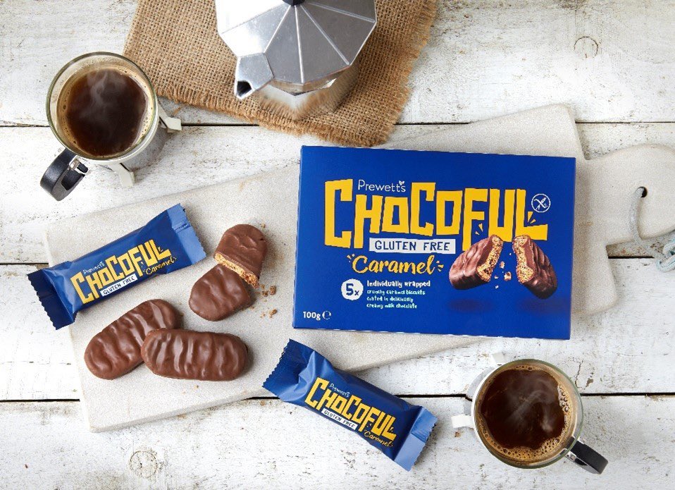 Prewetts1872's tweet photo. Are you looking for a biscuit with:
🍪Chocolate?
🍪Crunch?
🍪More chocolate?
Then we have a feeling you’ll love our Chocoful crunchy milk chocolate covered biscuits. 😋
#GlutenFree #milkchocolate #chocoful https://t.co/jMjlRfJY9z