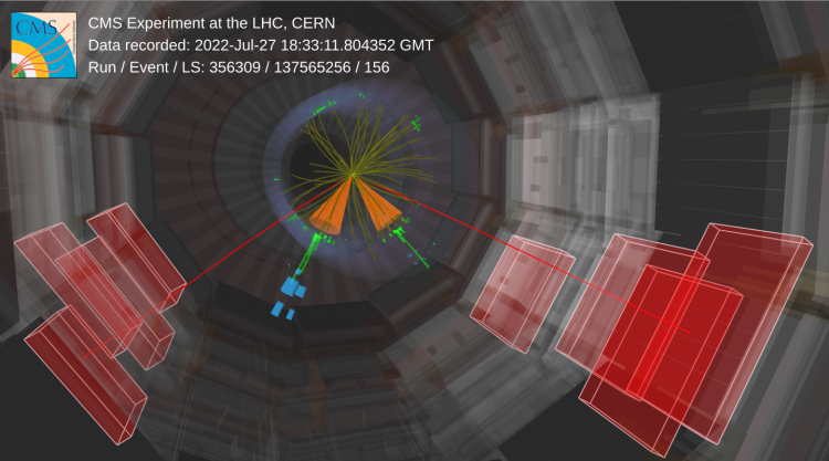 HEADS-UP for you! CMS presents the first result using LHC #RUN3 data! We studied the heaviest known particle, the top quark, for the first time at the highest energy collisions ever produced at the LHC! Read more ⬇️ cms.cern/news/top-quark…