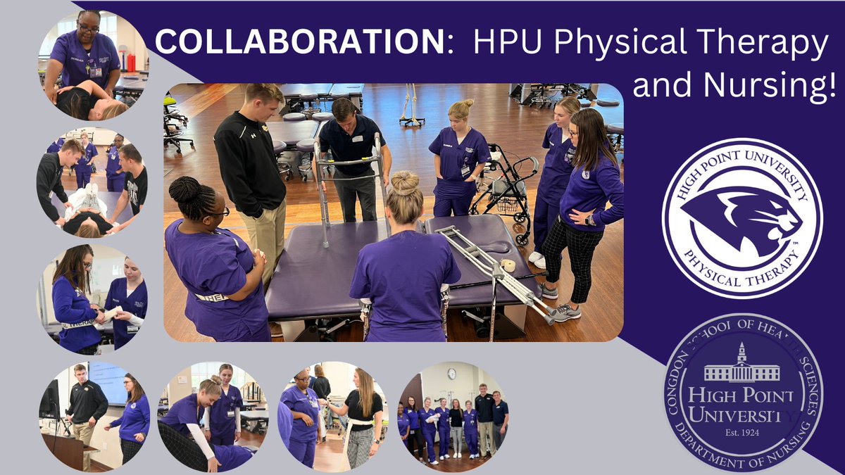 HPU DPT Class of '24 students planned &amp; executed a lab for HPU Nursing Students focused on transfers, gait training &amp; range of motion. It was an excellent inter-professional activity. #collaboration #gaittraining <a href="/rangeofmotion/">Emma</a> #dptstudent #dptschool #nursing #nursingschool