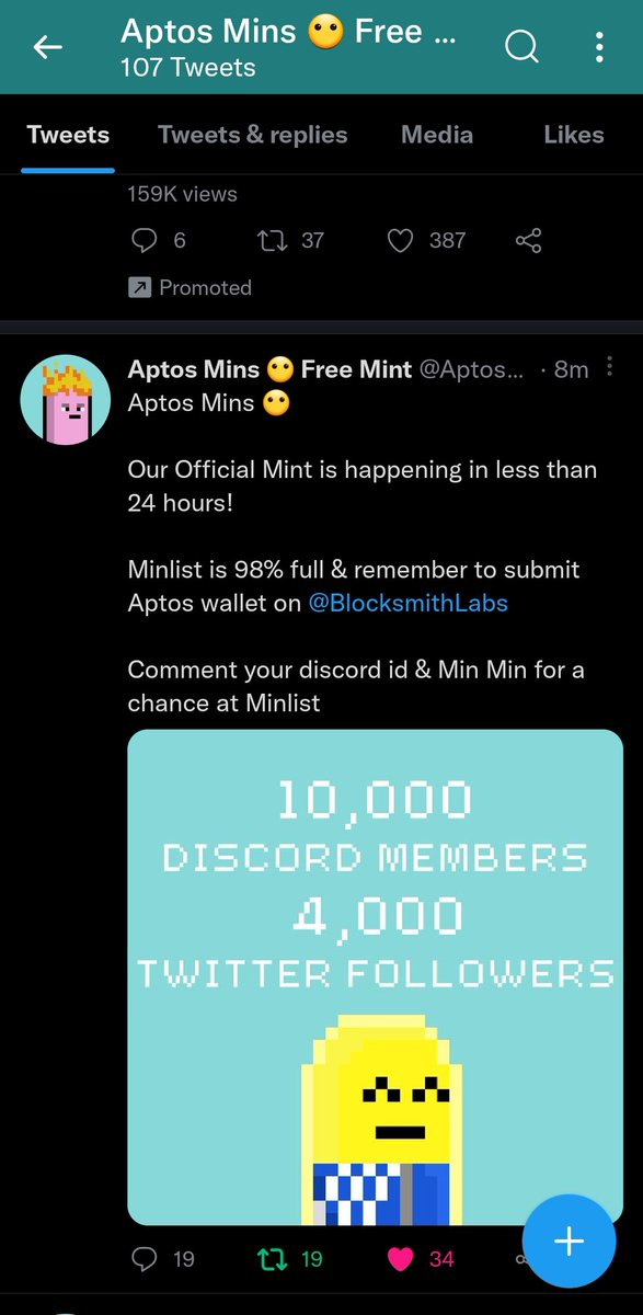 NObiagor's tweet photo. @AptosMins @BlocksmithLabs Min Min 
Discord Id: Nene#3988 https://t.co/ywyb1BerrH