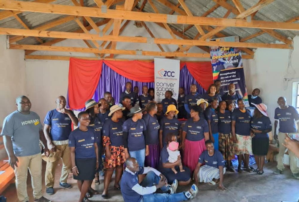 zccinzim's tweet photo. "To facilitate easy access and smooth dissemination of information at the margins."
Last week the ZHOCD launched an information hub at Bilashaba, Ward 7, Zvishavane. This information hub is the 2nd to be launched this year under the Devolution project.
#DevolutionWeWant https://t.co/Tsp0fwylHA