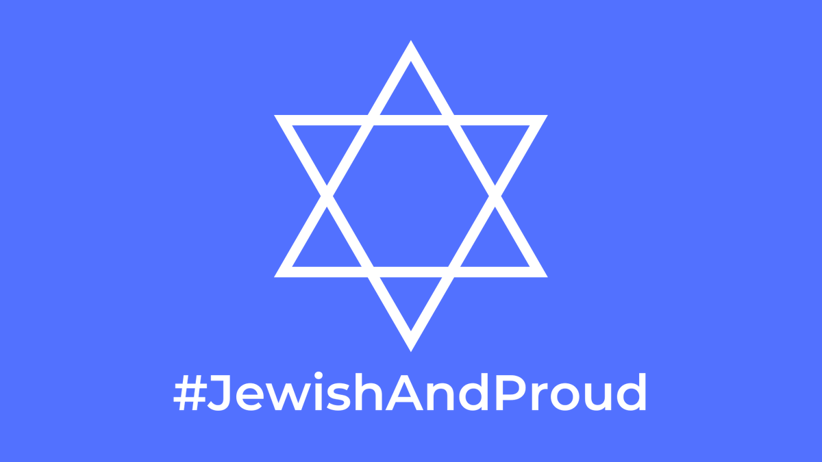 Jewish and proud. No one can take that away from us. #JewishAndProud
