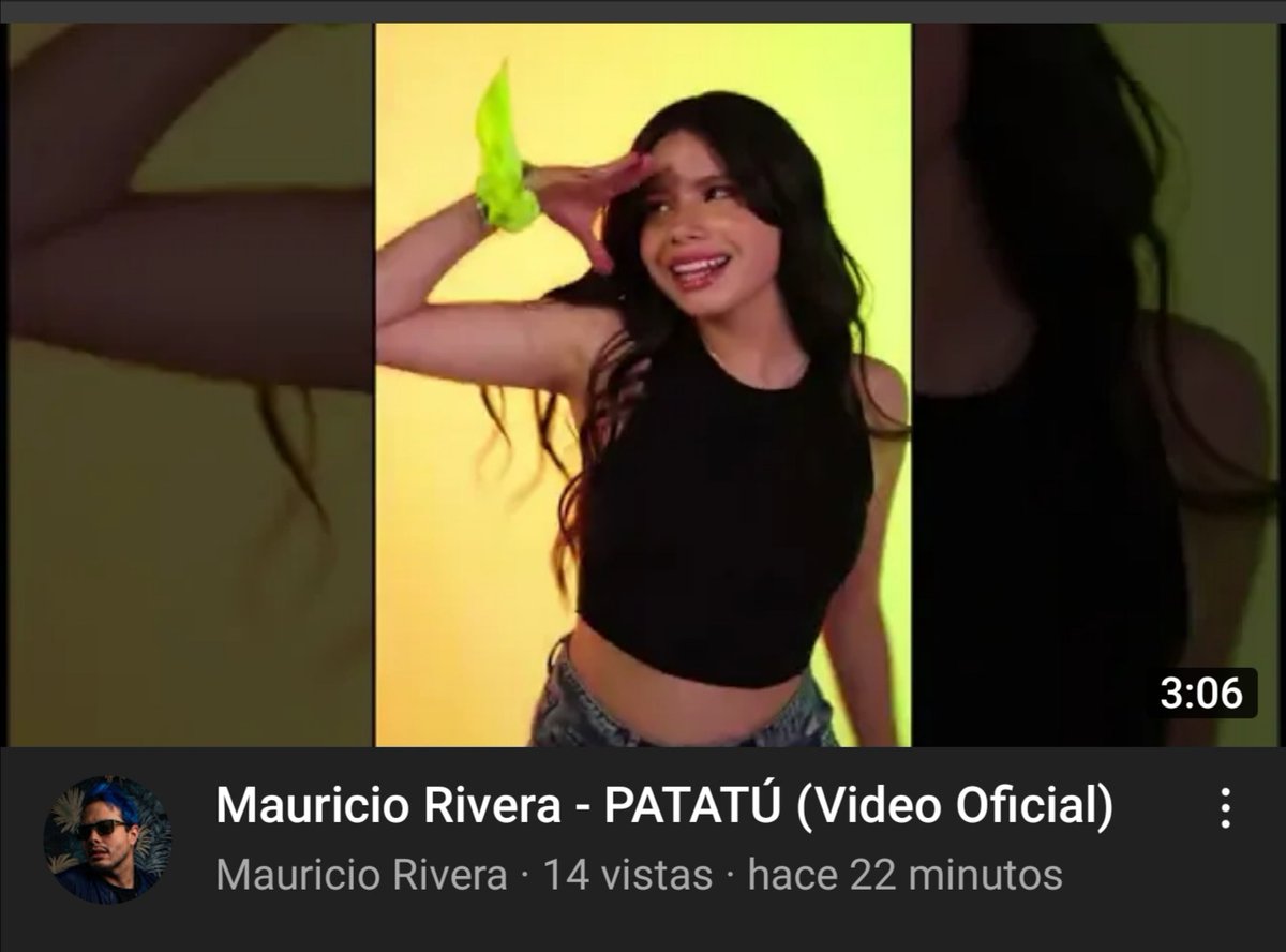 MaoRiveraCol's tweet photo. Riveristas ya está disponible el video oficial de la canción de #Patatu de @riveramao en su canal de @youtube https://t.co/2iCh89k8uc https://t.co/Hu1tzsNhI2