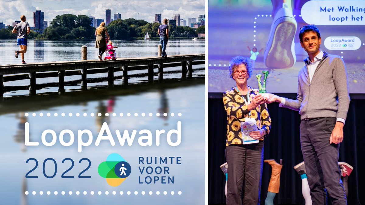 RuimtevoorLopen's tweet photo. De eerste winnaar van de #Loopaward2022 is Walking4School!
Dit maatschappelijke initiatief stimuleert #kinderen (en hun #ouders) vaker naar #school te #lopen Γ©n draagt bij aan het #milieu π
Wij feliciteren initiatiefneemster @SpapeIneke π
π https://t.co/ARfFkkZ0L6 https://t.co/TQ17ccEQa6