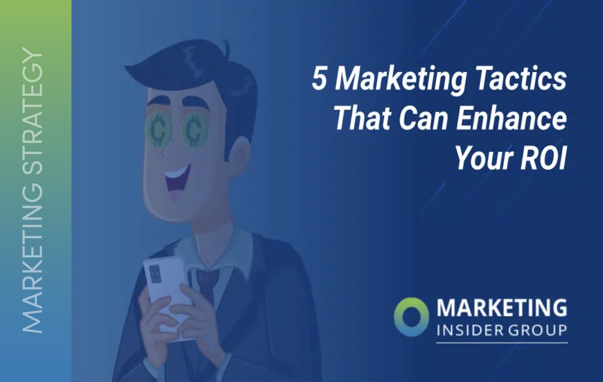 Quarry (@quarry) on Twitter photo What tactics can help you bump up your marketing #ROI? Try these 5 suggestions from <a href="/MKTGInsiders/">Marketing Insider Group</a> that you might not be employing today. bit.ly/3CI6I5Z What tactics can help you bump up your marketing #ROI? Try these 5 suggestions from <a href="/MKTGInsiders/">Marketing Insider Group</a> that you might not be employing today. bit.ly/3CI6I5Z
