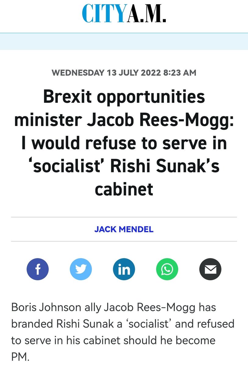 SkewSmug's tweet photo. @Jacob_Rees_Mogg @RishiSunak Would that be Sunak the socialist who is consistently wrong, according to *checks notes* Jacob Rees-Mogg? https://t.co/aZs5jHbbeS