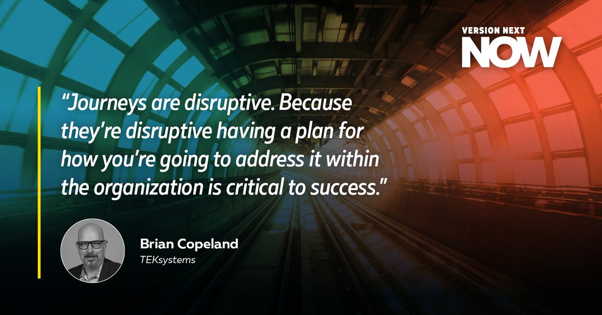 TEKsystems's tweet photo. Migrating to a cloud-native approach is the latest happening that your organization should be a part of. Learn the know-how in the issue of Version Next, Now: Mapping a Journey Forward. https://t.co/XbIXEBzoOs https://t.co/GCI9z0oiN1