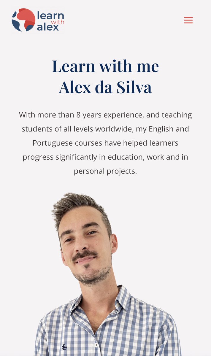 AlexMDaSilva's tweet photo. Check out my language courses: 
English for individuals or organisations

https://t.co/sQ0rw3LUTb 

#esol #tefl #learnenglish #aprenderingles #learnportuguese https://t.co/A6AdBPcd2b