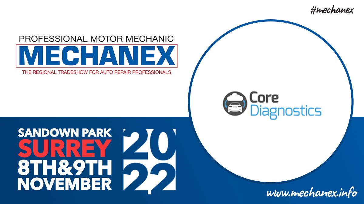 MECHANEXShow's tweet image. Make sure you visit the #CoreDiagnostics team at Mechanex when the show makes its return to Sandown Park, Surrey, 8th &amp;amp; 9th November!

They will be on hand to take you through their offering and answer any questions.

Register for your FREE ticket here: mechanex.info