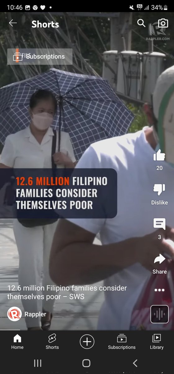 Rappler : 12.6 M Filipino families say they are poor. 42% disapprove of how Marcos Jr responds to inflation. Titiisin na lang nila ang kawalan sa Pasko ?