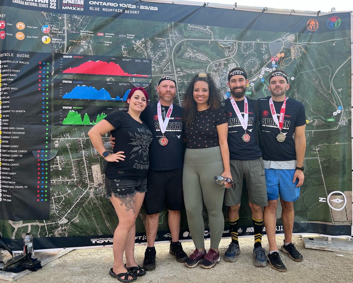 chibi_bara's tweet photo. Havent posted in a while! Ooops! 
Had a blast in collingwood for the guys spartan race! They did so well! https://t.co/doQJuOhE14