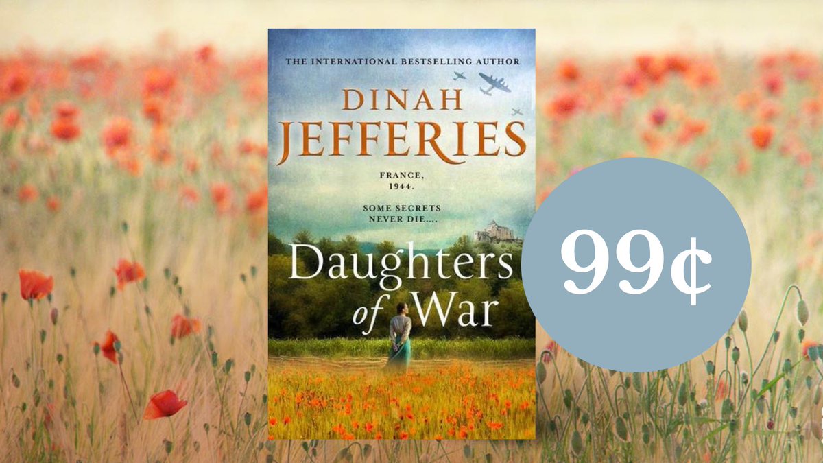Harper360's tweet photo. BIG NEWS! #DaughtersofWar by @DinahJefferies is 99¢! 🌹
Read the first book in the series before the companion novel, #TheHiddenPalace, goes on sale this November: https://t.co/NUipSwcV9W https://t.co/DIzmVZR7UI