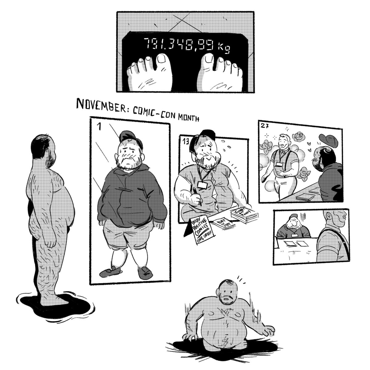 Weight – a mini comic (1/2) 