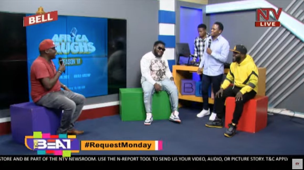 After this show, you will need a glass of water for laughing too much. Watch live : youtube.com/?utm_medium=so… We are also live on Facebook @NTVTheBeat, follow, like for everyday entertainment. #RequestMonday