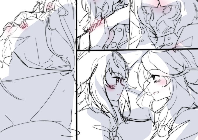 #ウマ娘 
#ルドオグ
オ:"……お,おはよう" 