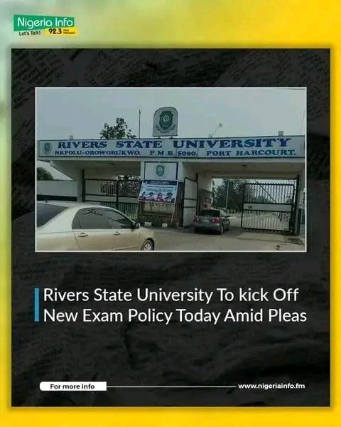 RSokiepirim's tweet image. Students of River State University have been chased out of the exam all because they have failed to pay their fees.. Gov #Wike went to Lagos to spend 300m naira on govt officials wife.. #GovWike
Stop spending our money on politics, spend it on #Rivers Students #NofeenoexamRsu