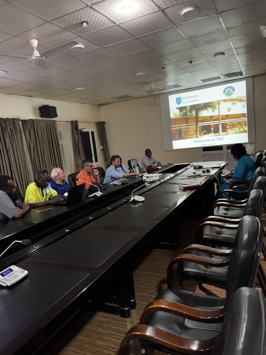 WaterResearchC1's tweet photo. Discussions and conversations at the Hydraulics Research Center at Wad-Madani, Gezira
@WatDev1 
@ASARECA https://t.co/EynmZwuFqR