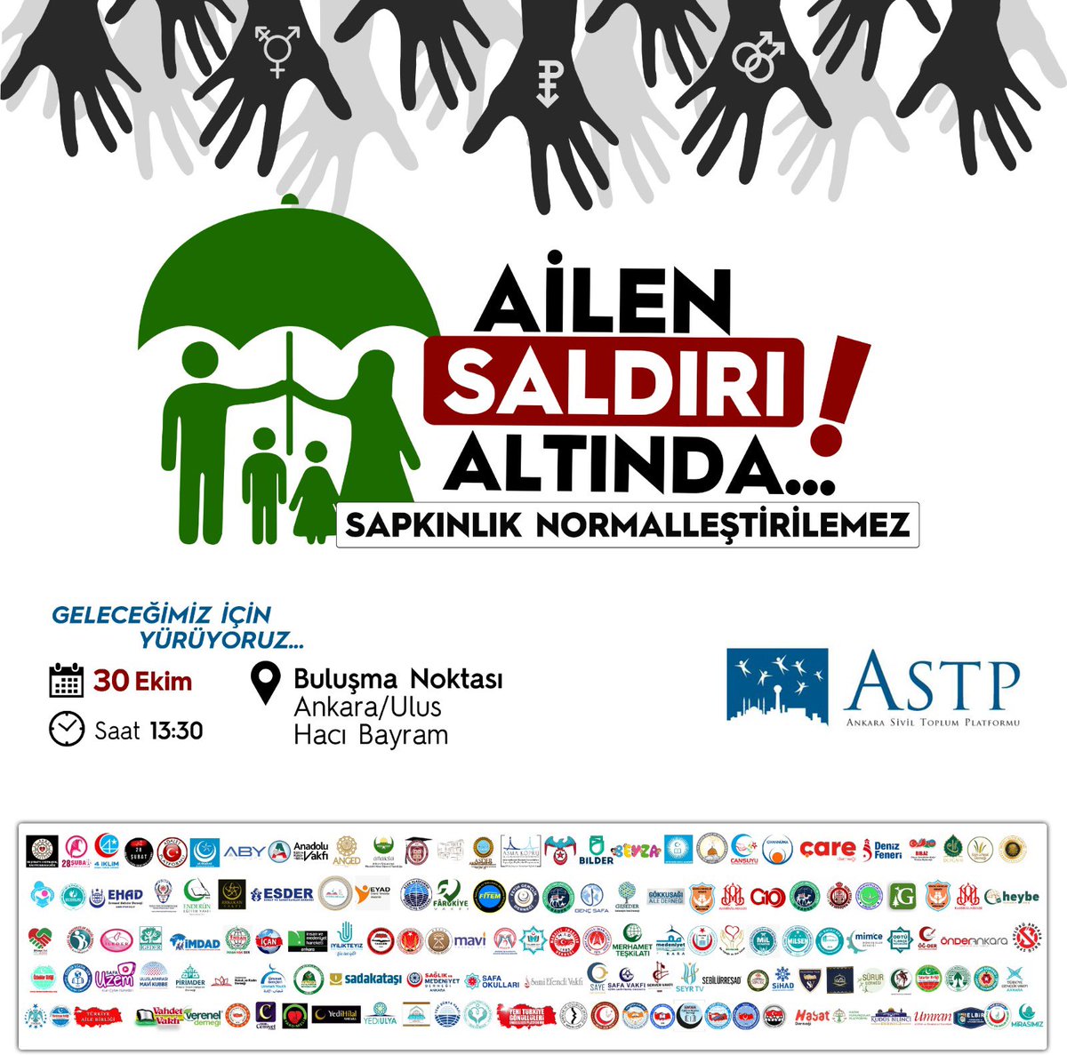 Yapılan bu çalışmaya 200 kadar sivil toplum kuruluşu ile beraber platform olarak destek veriyoruz. Bizi buluşturan nokta aileye duyduğumuz hassasiyettir. Başka alanlarda farklı fikir ve bakış açılarımız  olsa da ortak bir noktada buluşmamız çok kıymetli.
