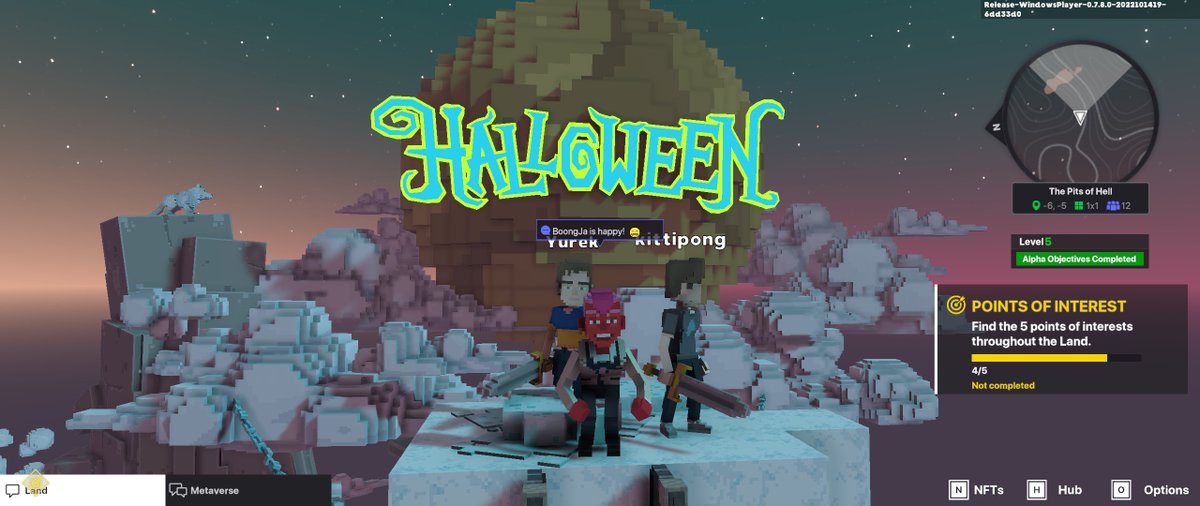 BoongJa's tweet photo. @TheSandboxGame I just participated in The Sandbox Halloween Special Giveaway. Here is my screenshot at the Wold Diorama!
🌙👇 https://t.co/NVBi11P49v