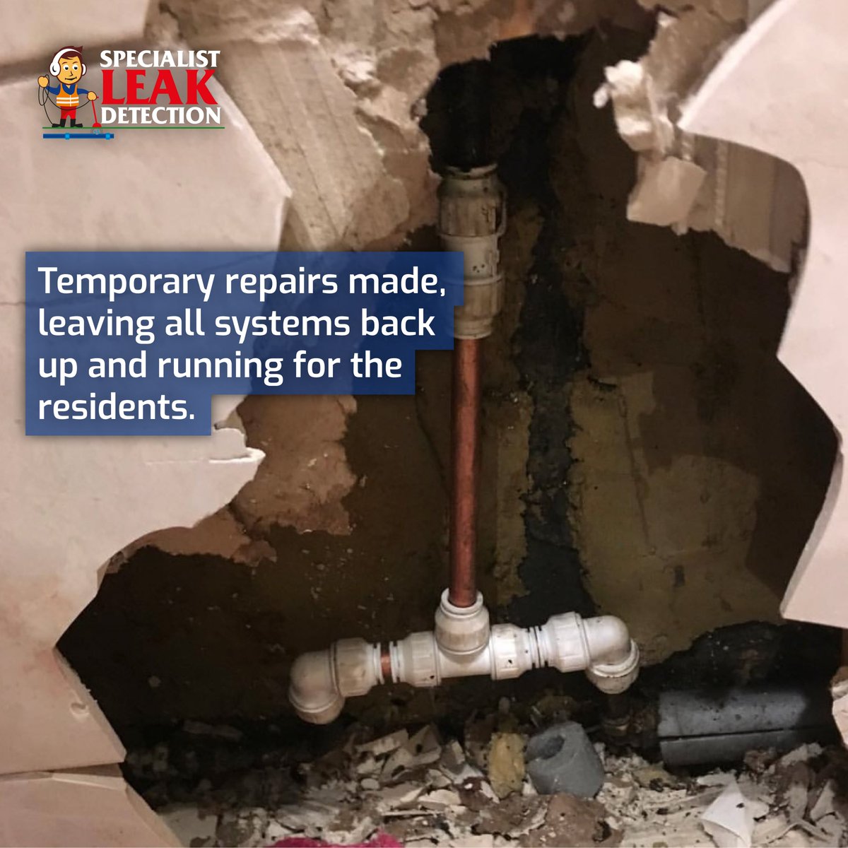 If you think you have a leak in your property, give us a call on:

☎️ 0800 414 8511

#leakdetection #leak #waterdamage #find #fix #repair #specialists #engineers #plumbers #detection #homeimprovement #happycustomers #jobdone #leakrepair #london #uk #south #handyman #services