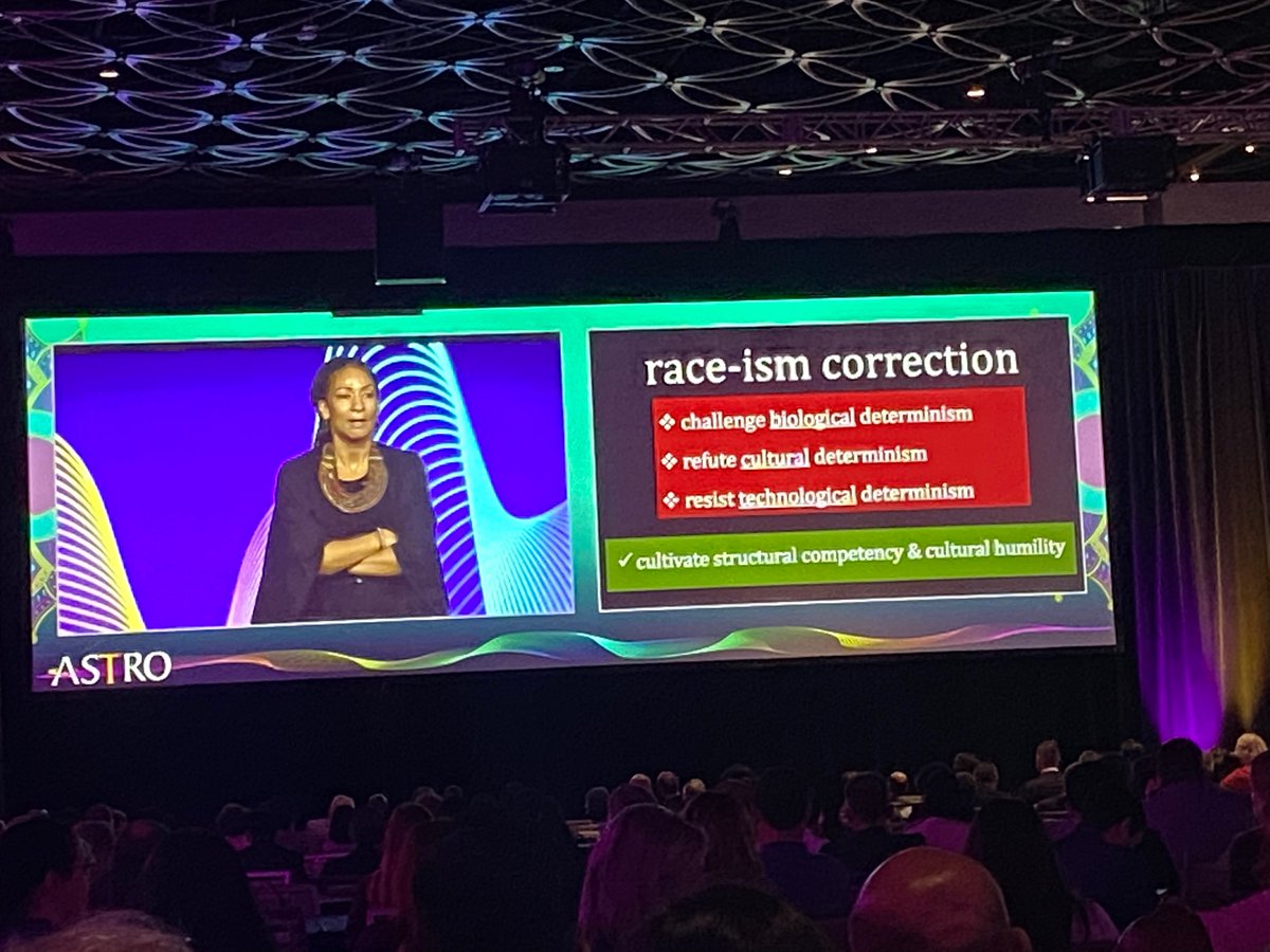 sarahkilicMD's tweet photo. Amazing keynote from Dr. @ruha9 at #ASTRO22 🔥🔥🔥 @ASTRO_org https://t.co/AQ2OTph0xz