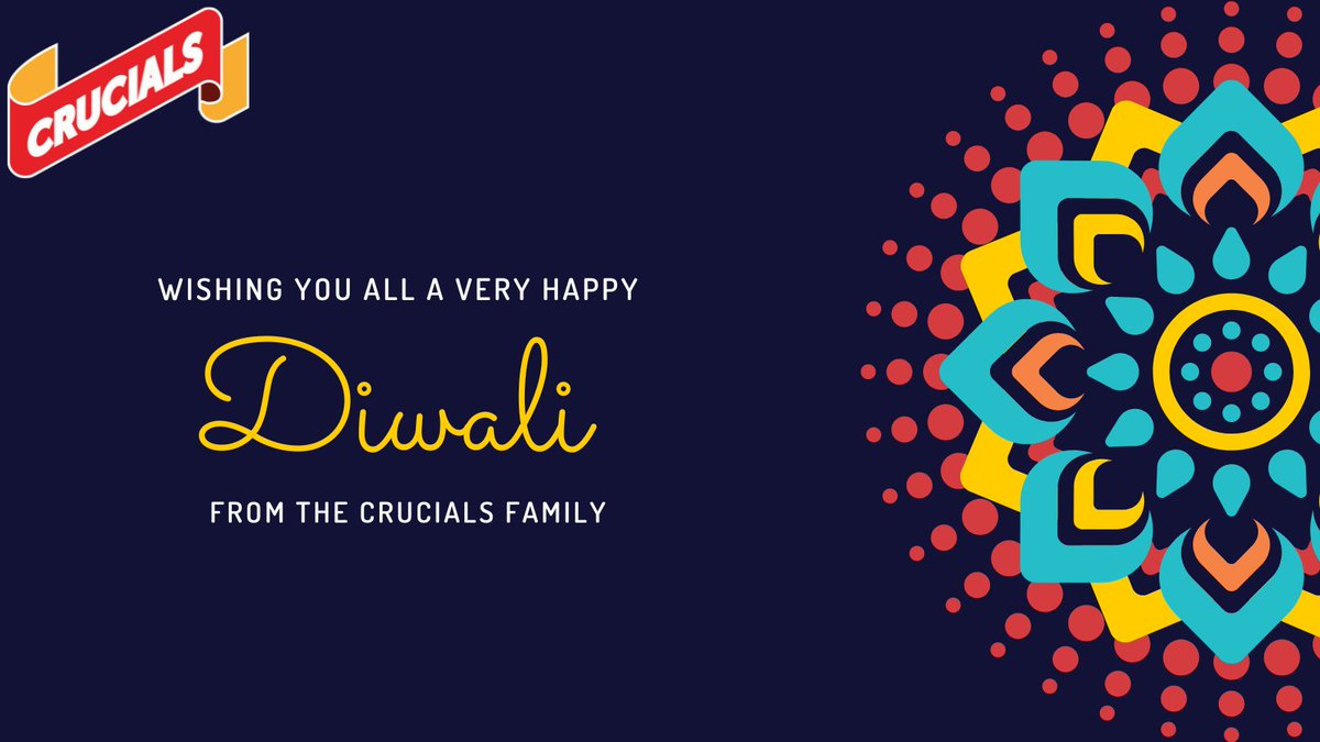 Wishing all those who are celebrating today a very #happydiwali

We hope you &amp; your family have a great time celebrating. 

From your #Crucials family
🕯️🪔 ✨