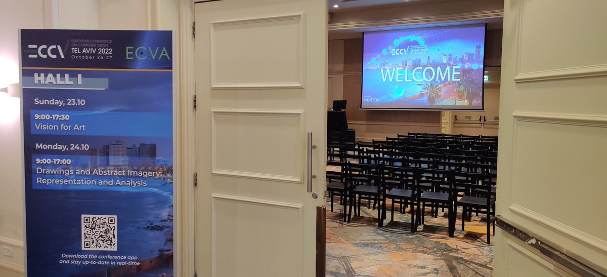 MemexProject's tweet image. 🖥️Yesterday, partners from @IITalk presented #MEMEX at the #VisartWorkshop as part of @eccvconf in Tel Aviv! The workshop brought together researchers in computer vision &amp;amp; digital humanities with cultural professionals to promote interdisciplinary collaborations!  @REA_research