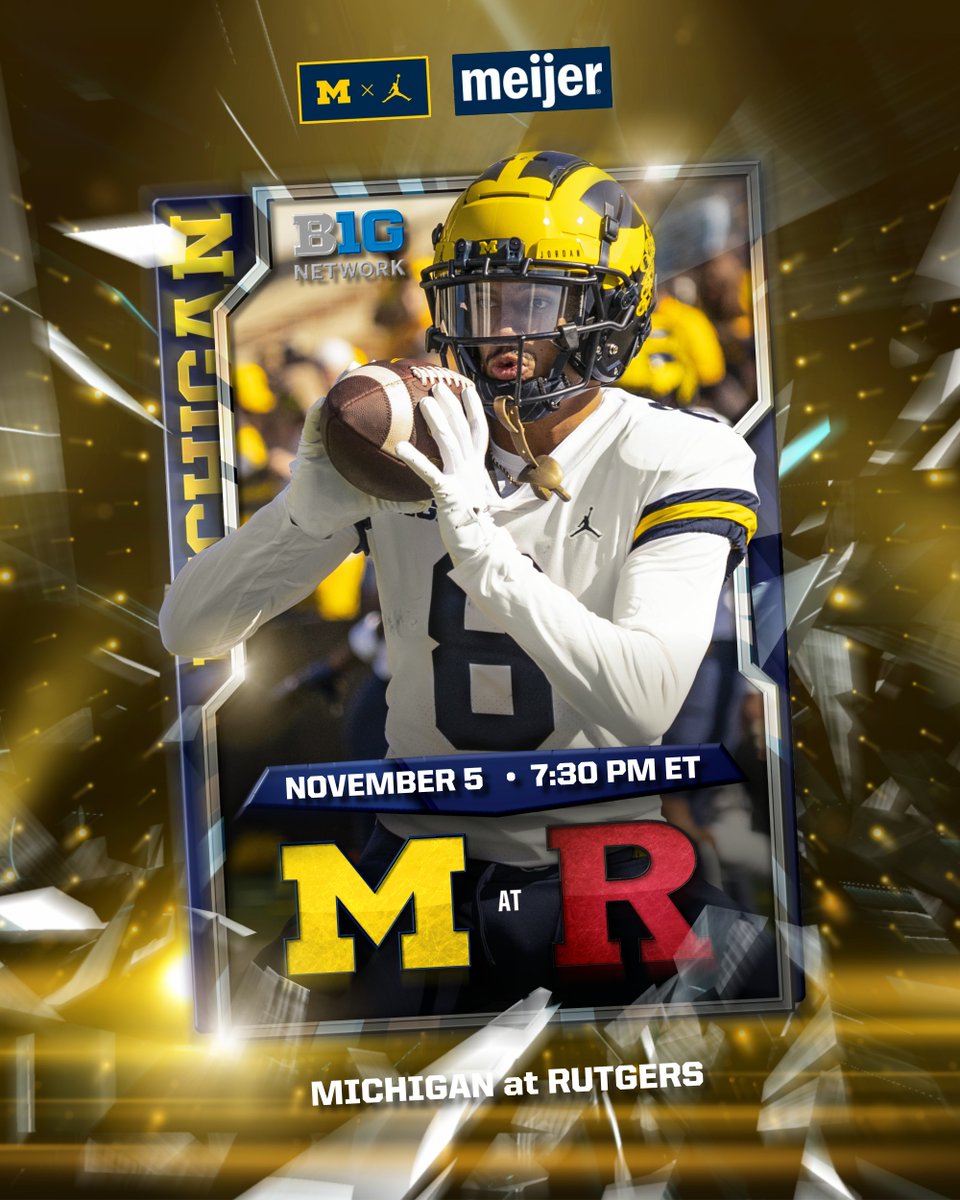 UMichFootball's tweet photo. 𝑇ℎ𝑒 𝑡𝑖𝑚𝑒 𝑖𝑠 𝑠𝑒𝑡

#GoBlue https://t.co/VP5Lwg5Hsn