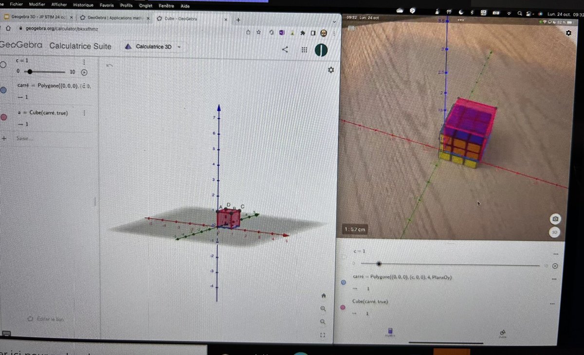 Voir les mathématiques dans ce qui nous entoure + la réalité augmentée! “Les mathématiques peuvent être comprises comme l’étude et la compréhension des structures, des régularités et des relations.”  👏<a href="/julesducharme/">Jules Ducharme</a>