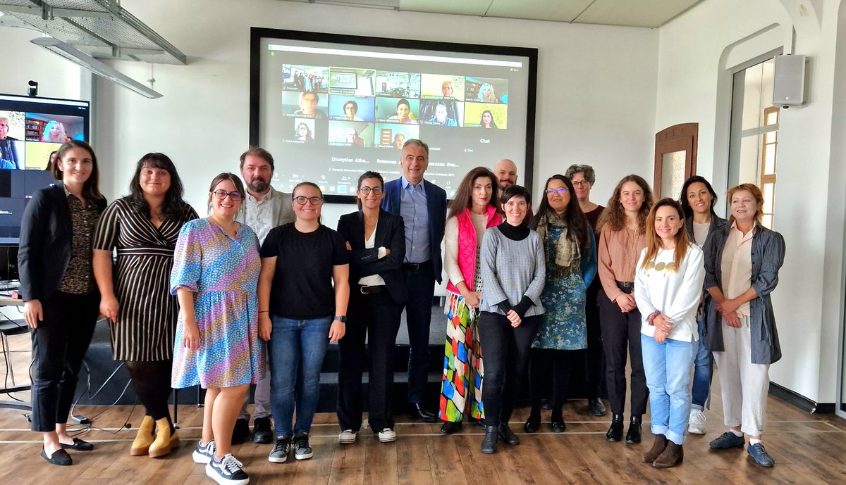 IsedaProject's tweet photo. 📢The 15 partners 🤝in the #ISEDA project met last month for a hybrid Kick-Off Meeting at
@CologneGameLab, where they discussed the project's approach to produce, test, evaluate and upscale #innovativesolutions 💡against #domesticviolence and #abuse in🇪🇺.Stay tuned for updates! https://t.co/uCK0nn3XOc