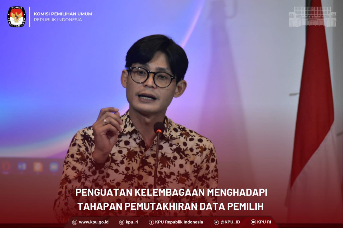 Kpu Ri On Twitter Temanpemilih Anggota Kpu August Mellaz Menutup