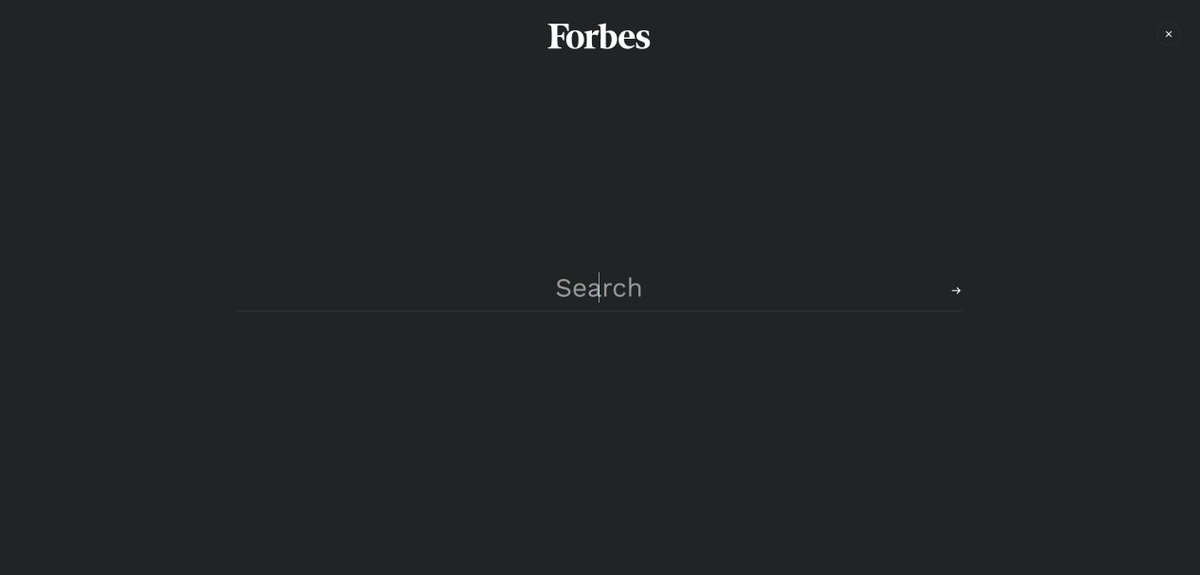 DrunkenUX's tweet photo. The search panel at @Forbes is a thing of beauty. https://t.co/LhbancZKal