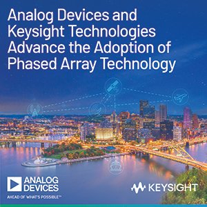 gregorymbryant's tweet image. Together with @Keysight, we are advancing the adoption of phased array technology to help realize ubiquitous connectivity and sensing. #WhatIfADI
analog.com/en/about-adi/n…