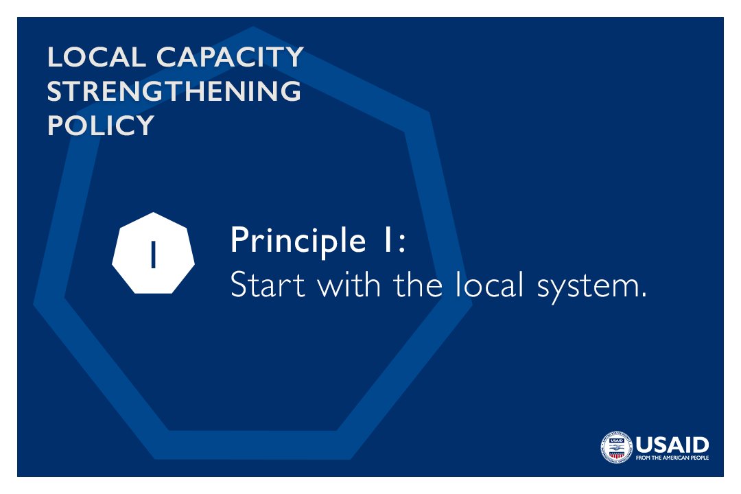 Recognizing that local individuals, organizations, and networks need to be the driving force for sustainable change guides USAID’s new Local Capacity Strengthening Policy. Read here: usaid.gov/local-capacity… #LocallyLed