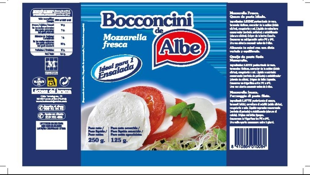 AESAN_gob_es's tweet photo. ⚠️ Alerta por presencia de toxina estafilocócica en mozzarella fresca.
🚫 No consumir 
▶️ Nombre: Mozzarella fresca 
▶️ Marca: Bocconcini de Albe
▶️ N° Lote: 2910
▶️ Peso de unidad: 250 g (peso neto)
📌 https://t.co/GWleMegQGP https://t.co/zYHwibsoxk